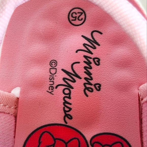 Disney Minnie Mouse Pink Toddler Girl Velcro Sandals 3T, Size EU:25, US:9, BNWT - Picture 7 of 16